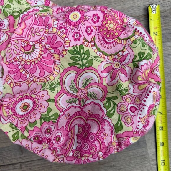Vera Bradley Pinwheel pink drawstring bag - Picture 2 of 2